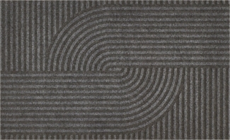 Andiamo Fußmatte Yukon, rechteckig, Höhe: 6 mm, Schmutzfangmatte, modernes Design, robust, waschbar, rutschhemmend