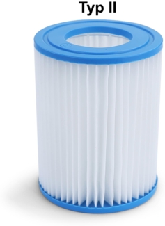 Pool Filterkartusche Ersatzfilter Filterpatrone 13,5cm für Bestway Intex