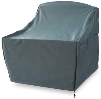 Lumaland Gartenmöbelabdeckhaube Sessel 64 x 79 x 102 cm grün/grau