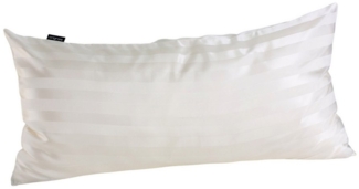 orignee Kissenbezug Seide Kopfkissenbezug aus 100% Maulbeerseide, White Stripes, 100% Seide