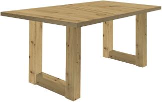 Esstisch ausziehbar Eila 1 140 x 90 x 75 Esszimmertisch Asteiche 13326-140