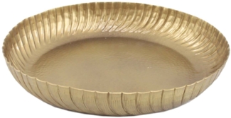 Orientalisches Tablett Loubna Gold Mittel