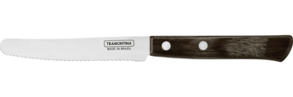 Tramontina Frühstücksmesser 11,5 cm Edelstahl mit Holzgriff
