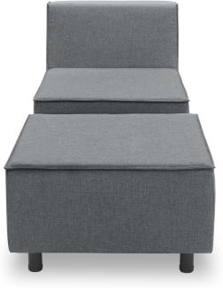 Domo Collection Outdoor Sofa 300 009 1F - Hocker