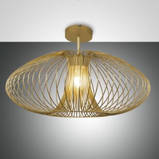 Fabas Luce 3706-65-225 Deckenleuchte Fassa 60cm gold E27