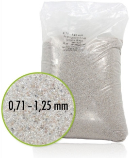 Höfer Chemie GmbH Poolpflege 25 kg Premium Quarzsand Filtersand 0,71 - 1,25 mm