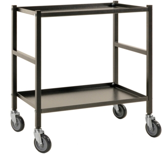 Kongamek Tischwagen 625x414mm Ladefläche in Anthrazit grau ohne Bremse