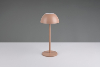 my home LED Außen-Tischleuchte Abbey Tischleuchte (Stück), Dimmfunktion, USB-Ladefunktion, LED fest integriert, Warmweiß, Outdoor Akku Tischlampe Pilzdesign, USB-C, 4-fach Touch Dimmer, IP54