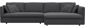 FLEXLUX Ecksofa Lovane, Weich & anschmiegsam, große Sitztiefe auf Kaltschaum, Dekokissen inkl.