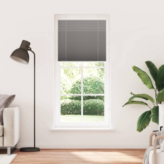 vidaXL Plissee Anthrazit 85x200 cm Stoffbreite 84,4 cm Polyester 4015106
