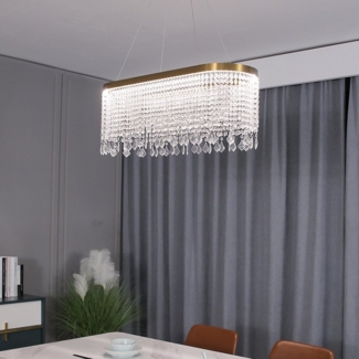 Eurotondisplay LED Pendelleuchte LED Pendelleuchte Hängelampe Fernbedienung dimmbar Farbton steubar, LED fest integriert, Kaltweiß- bis Warmweiß, Lichtfarbe und Helligkeit einstellbar