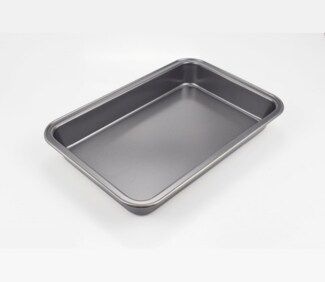 Michelino Bratenform Ofenform Küche Auflaufform Backenform Antihaftbeschichtung 34x24cm