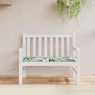 vidaXL Gartenbank-Auflage Mehrfarbig 100x50x3 cm Oxford-Gewebe 361115