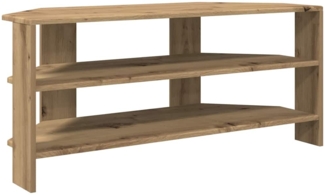 vidaXL EckTVSchrank Artisan-Eiche 102 x 40,5 x 45 cm Holzwerkstoff 889774