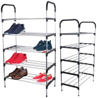 VERK GROUP Schuhregal Schuhregal Ständer Bücherregal Schuhschrank Schuhablage Ver018 5 Etage