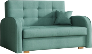 Mirjan24 'Viva Gold II' Schlafsofa, Türkis, 133 x 98 x 85 cm