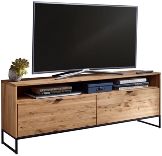 Woodroom TV-Board Siona (Wildeiche massiv geölt), Fernsehschrank, Lowboard, TV-Möbel