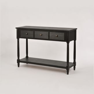 Livin Hill Livorno LIV080-B Konsole, Paulownia-Holz, MDF, 80 x 40 x 120 cm