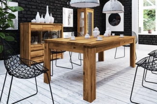 Esstisch Tisch ausziehbar MAISON Eiche massiv 240/540x100 cm