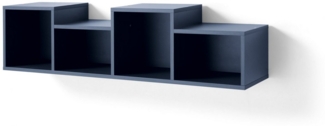 Deine Möbel 24 Hängeregal SORENTO 10 120cm Breit, Modernes Design 1-tlg, Modernes Design