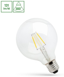 LED E27 8W 230V AC Neutralweiß FILAMENT COG 1050 Lumen 300°