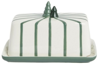 Next Butterdose Butterdose mit Weihnachtsbaum-Motiv, Steingut, (1-tlg)