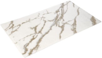 Vossen Badematte »Marble«, Höhe 16 mm, fußbodenheizungsgeeignet, Polyacryl, rechteckig