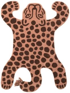 Ferm Living (Wand)Teppich Leopard Rosa