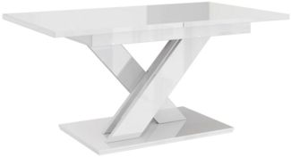 Beautysofa Esstisch BRONX, modernes Design mit Funktionalität, Breite: 140-180cm