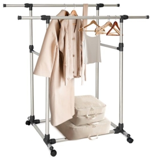 Kleiderständer 2 Stangen 10051367