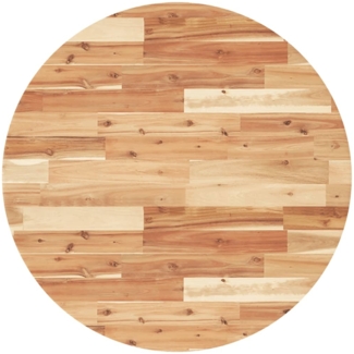 vidaXL Tischplatte Rund Ø80x4 cm Massivholz Akazie 4008704