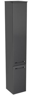 Lanzet Hochschrank 30 cm, links, Anthrazit