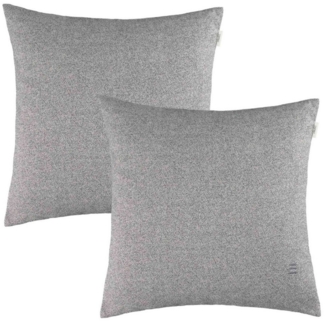 Esprit Kissenhülle FUN-2 Zierkissenhülle, (2 Stück), 45x45 cm - 2er Set in Grau