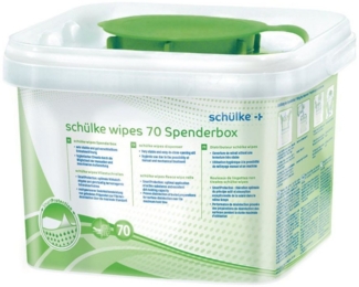 SCHÜLKE & MAYR GmbH Desinfektionsmittelspender Schülke Wipes Feuchttuchspender - 70 Tücher, Packung