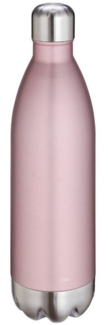 Cilio 'ELEGANTE' Isoliertrinkflasche, Edelstahl roségold, 1000 ml