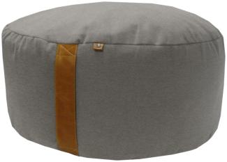 Overseas Filz Sitzsack, Smoke, 70x30 cm Grau