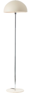 BRILLIANT Pilz Stehleuchte mit Travertin Fuß, 150 x 40 cm, 1 x E27, chrom/beige Pilz Stehleuchte mit Travertin Fuß, 150 x 40 cm, 1 x E27, chrom/beige
