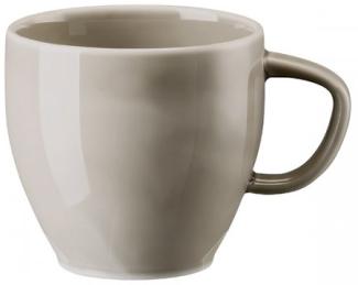 Kaffee-Obertasse Junto Pearl Grey Rosenthal Kaffeetasse - Mikrowelle geeignet, Spülmaschinenfest