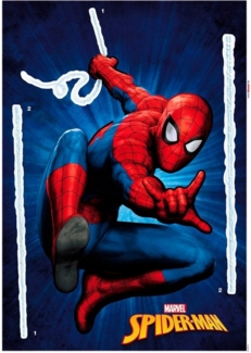 Komar Wandtattoo Spider-Man - Größe 50 x 70 cm (3 St), Künstler: Marvel, selbstklebend, Wandsticker, Kinderzimmer