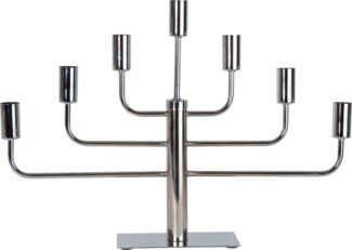 LED-Fensterleuchter "Pix", 7-flammig, chrom