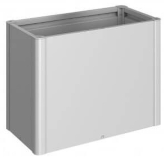 Biohort Hochbeet 102 x 53 x 77 cm (BxTxH) lieferbar in 3 Farben silber-metallic