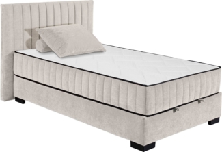 ED EXCITING DESIGN Boxbett Nagol, mit Bettkasten, mit Wendematratze, erhältlich in verschiedenen Breiten