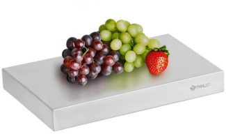 Mahlzeit Servierplatte Kühlplatte, 32,5 x 17,6 x 4,5 cm, Serviertablett für GN 1/3, Edelstahl