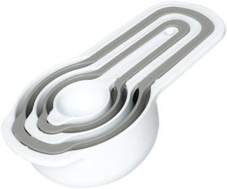 Praktisches 5-teiliges Messlöffel-Set für präzises Abmessen in der Küche