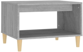 Couchtisch, Sofatisch Grau Sonoma 60 x 50 x 40 cm Holzwerkstoff