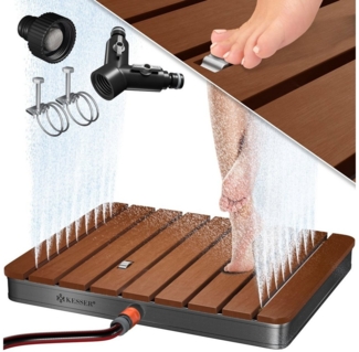 KESSER Gartendusche, Gartendusche Bodendusche Außendusche Saunadusche Campingdusche