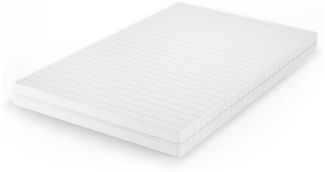 Kaltschaummatratze Weiß 140 x 200 cm H3 Härtegrad, 7Zonen Vitalispa