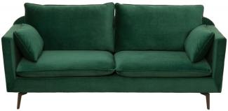 Casa Padrino Designer Wohnzimmer Sofa Grün 210 x 85 x H. 90 cm