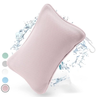 XDeer Nackenstützkissen Badewannenkissen mit Saugnäpfen,Badewannenkissen Nacken,Nackenkissen, Set, Badewanne,Badekissen für Badewanne,Kissen & Duschkissen Badewanne