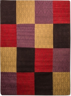 Morgenland Patchwork Teppich - Weys - rechteckig - 340 x 240 - Gold